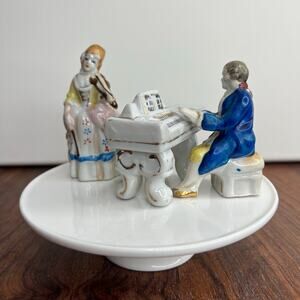 Vintage Occupied Japan Victorian Musical Ensemble Porcelain Figurines
